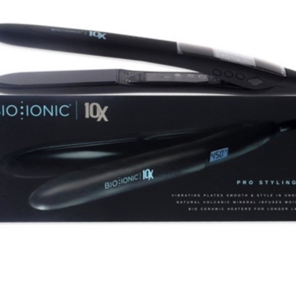 Bio ionic 10X straightener
